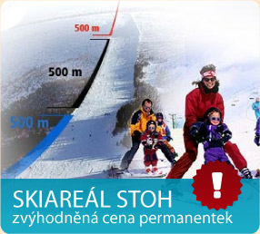 SKIAREÁL STOH ubytování + permanentka zdarma SKIAREÁL STOH ubytování + permanentka zdarma
